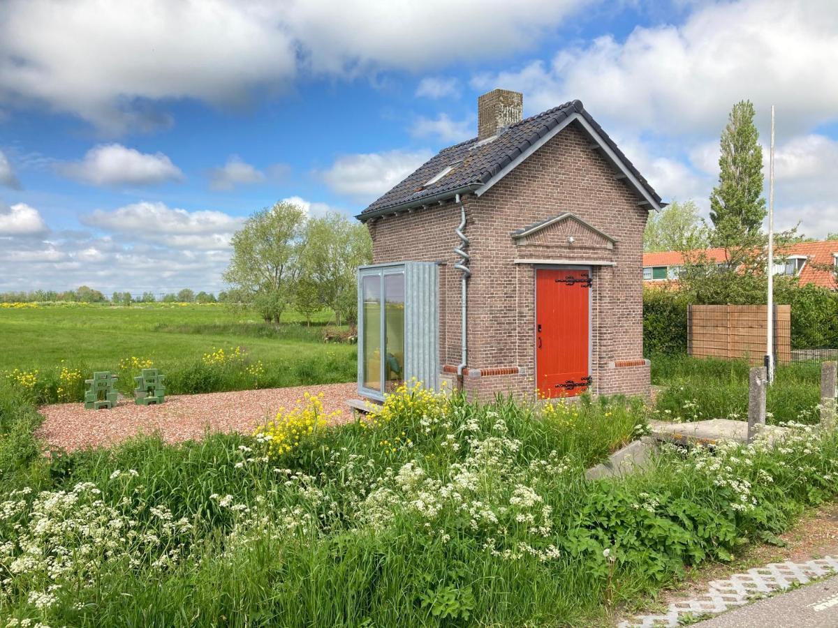 Tiny House Van Hoogspanning Naar Ontspanning Wirdum Exterior photo